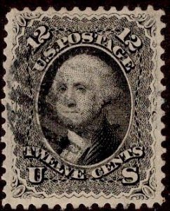 US Stamp #97 F Grill Used SCV $250. Great margins, superb appearance.