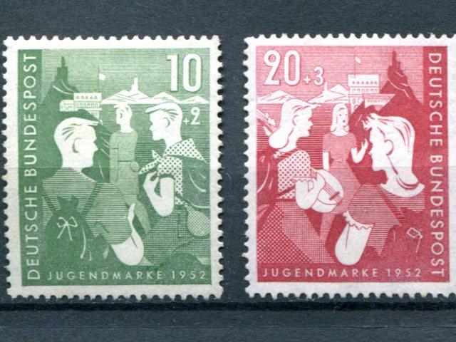 Germany #B325-26  Mint VF NH