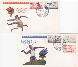 Ruanda-Urundi Scott B26-B30