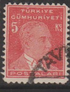 Turkey Sc#745 Used