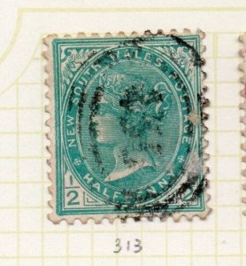 New South Wales 1902 QV Early Issue Fine Used 1/2d. NW-206650 