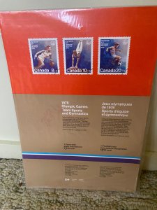 (27) Canada stamps full sheet sealed 1976 Olympic Games Team MNH B11