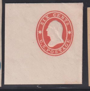 US Postal Stationery and Cut Squares #U30 MINT  XF - SUP FC 41x43 mm Cat Valu...