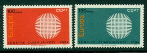 Turkey 1970 Europa MUH Lot15543