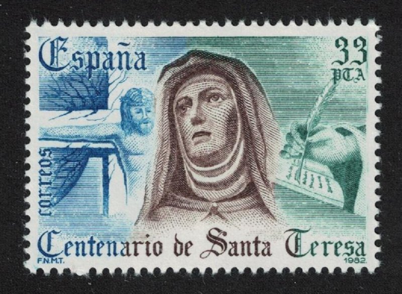 Spain 400th Death Anniversary of St Theresa of Avila 1982 MNH SG#2694
