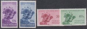 Turkey - 1949 - SC 996-99 - NH - Complete set