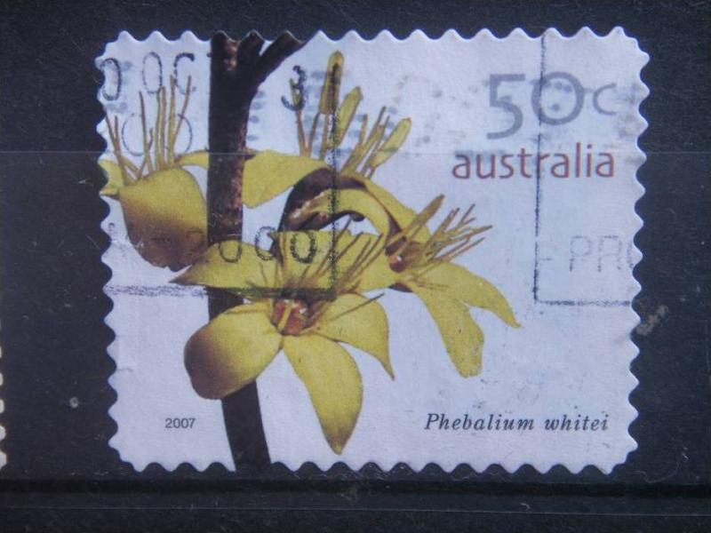 AUSTRALIA, 2005 used 50c Flowers Scott 2397-2400 Self-Adhesive