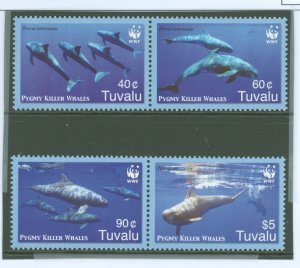 Tuvalu #1022A-D