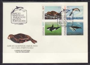 Portugal 1575-1578 Marine Life U/A FDC