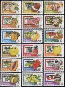 Barbuda 1983, Definitives, flowers