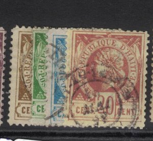 Haiti SC C9-11, 13 VFU (1fnv)