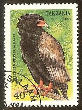 Tanzania 1279 40sh Terathopius Ecaudatus cto og nh