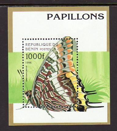 Benin Butterfly 807 Souvenir Sheet MNH VF  S996