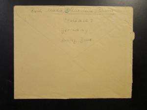 Germany French Zone 1946 Cover to USA  - Z6564