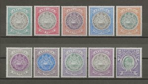 ANTIGUA 1903/07 SG 31/40 MINT Cat £325