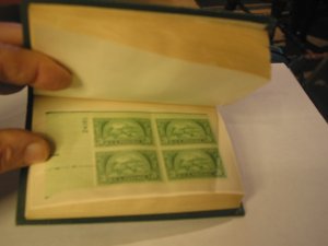 Plate Block Book  Includes 50 PB's 3 centers MINT NH⭐⭐⭐⭐⭐