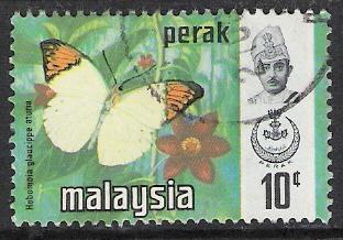 Perak #150 Sultan & Butterflies Used