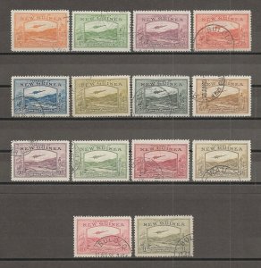 NEW GUINEA 1939 SG 212/25 USED Cat £850