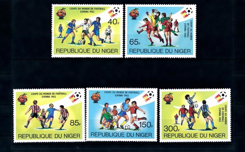 [46444] Niger 1981 Sports World Cup Soccer Football Spain MNH