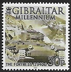 Gibraltar # 841n - Millenium - The Fortress - MNH
