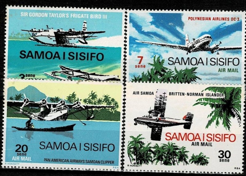 SAMOA 1970 PAN AMERICAN  AIRLINES MNH