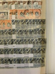 British KUT 1930s-40s GVI Stock Lot Used Shades / Postmarks NW-165774