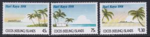 Cocos Islands # 241-243, Hari Raya, NH, 1/2 Cat.