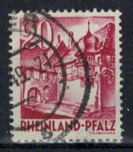 Germany - French Occupation - Rhine Palatinate - Scott 6N35