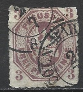 COLLECTION LOT 19868 GERMANY PRUSSIA #14 LIGHT FAULTY 1867 CV+$45