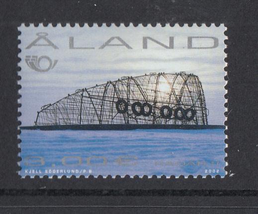 Aland MNH 2002 3E Radar II sculpture by Stefan Lindfors