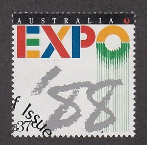 Australia # 1080, EXPO 88, Used, 1/2 Cat,