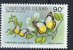 Christmas Is 208 MNH 1988 Butterflies (mm1534)