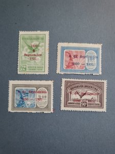 Stamps Argentina Scott #C31-4 h