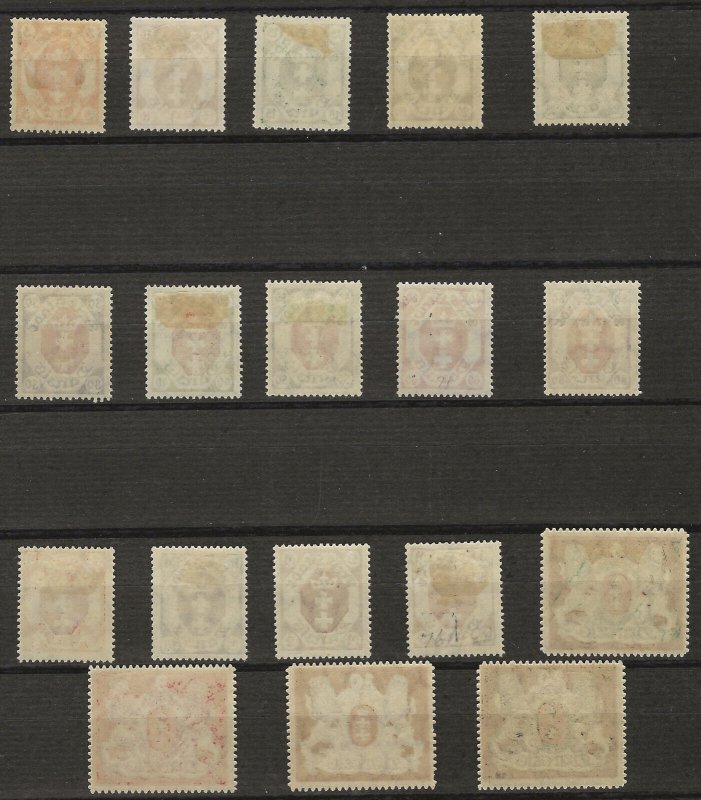 Danzig 63-80 Mint Hinged (418671) 
