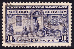 Scott E12, XF Used, Light Double Oval Cancel, light corner creases