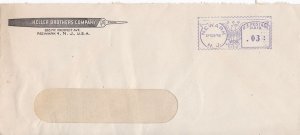 U.S. HELLER BROTHERS COMPANY, N.J. 1946 Adverts Back Meter Mail Cover Ref 47086