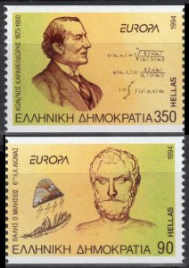 1994 Greece 1848C-1849C Europa Cept 8,00 €