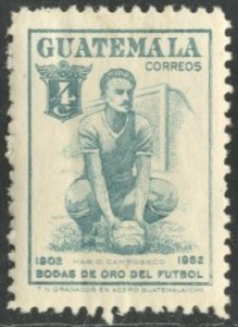 Guatemala - SC #357 - UNUSED MINT FAULT - 1956 - Item G444