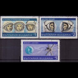 BULGARIA 1967 - Scott# 1630-2 Space 1-5s CTO