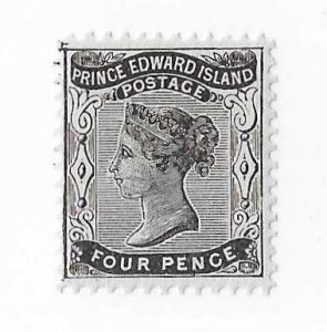 Prince Edward Island Sc #9  4p black OG VF