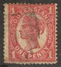 Queensland 113, used,   1897.  (A851)