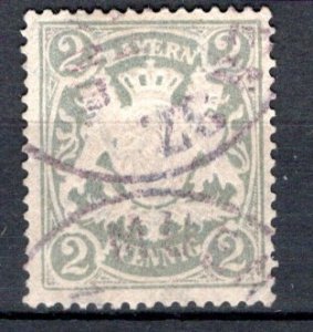 German States Bavaria Scottl # 58a, used