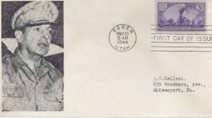 922 3c RAILROAD - Unknown Douglas MacArthur - Ogden