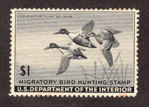 US #RW12 Duck Stamp *Minor Fault* ~jm-0455