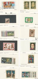 Hungary Collection on Dealers Stock Cards, Lot of 144 (A)