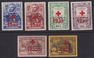 PORTUGAL 1S54 - 1S59 MINT NEVER HINGED OG** NO FAULTS VERY FINE! RED CROSS R907
