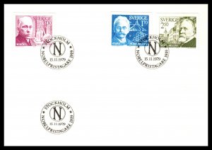 Sweden 1310-1312 U/A FDC