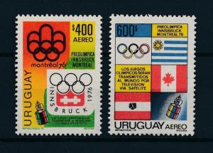 [74974] Uruguay 1975 Olympic Winter Games Innsbruck Airmail Stamps MNH