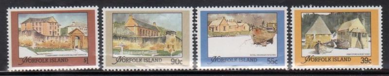 Norfolk Island 444-7 Buildings Mint NH