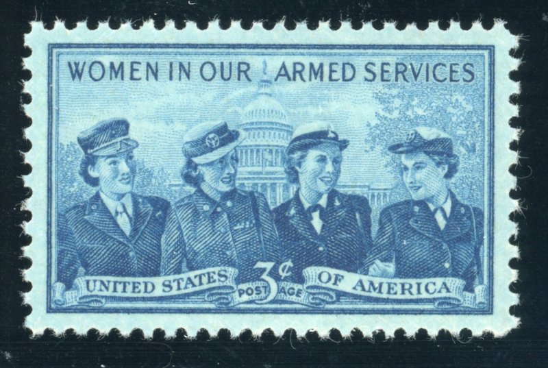 US Stamp #1013 Women in Armed Forces 3c - PSE Cert -SUP 98 - MNH - SMQ $110.00